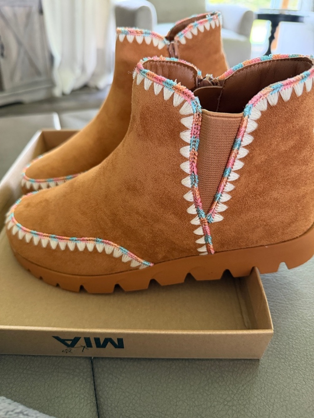 Mia Little Girls' Camyla Boot-NEW-size 5 - Picture 6 of 8